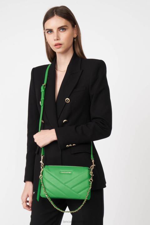 kadınlar küçük debriyaj yumuşak matelasse dikey ekolo Lancaster Paris çanta H0LP1015