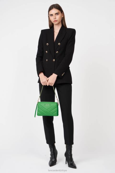 kadınlar küçük debriyaj yumuşak matelasse dikey ekolo Lancaster Paris çanta H0LP1015