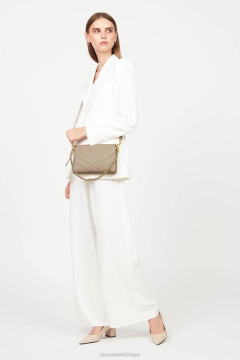 kadınlar küçük debriyaj yumuşak matelasse galet Lancaster Paris çanta H0LP1018