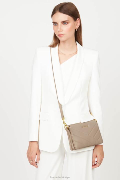 kadınlar küçük debriyaj yumuşak matelasse galet Lancaster Paris çanta H0LP1018