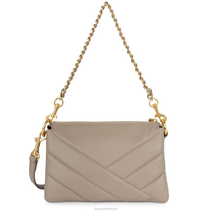 kadınlar küçük debriyaj yumuşak matelasse galet fonce Lancaster Paris çanta H0LP1035