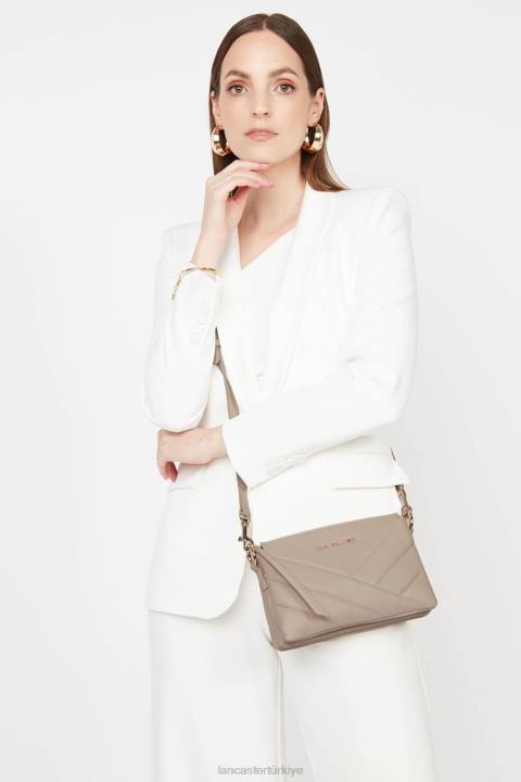 kadınlar küçük debriyaj yumuşak matelasse galet fonce Lancaster Paris çanta H0LP1035