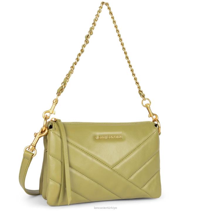 kadınlar küçük debriyaj yumuşak matelasse zeytin Lancaster Paris çanta H0LP1034
