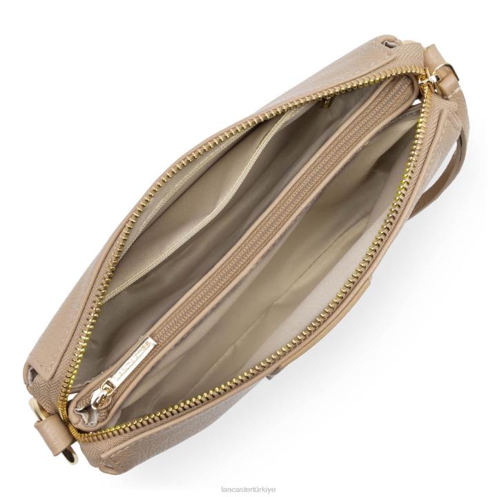 kadınlar m debriyaj dune yeni bej fonce Lancaster Paris çanta H0LP976