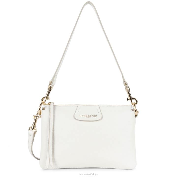 kadınlar m debriyaj dune yeni beyaz kasa Lancaster Paris çanta H0LP977
