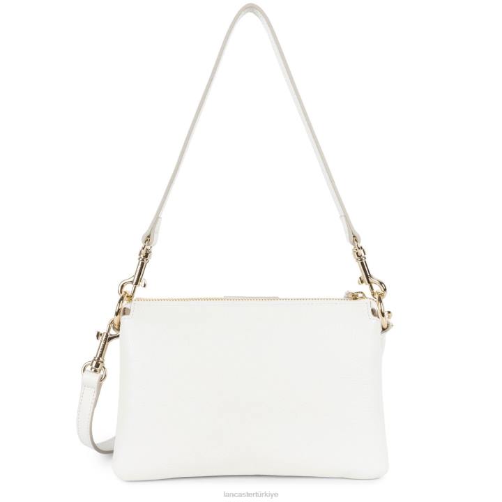 kadınlar m debriyaj dune yeni beyaz kasa Lancaster Paris çanta H0LP977
