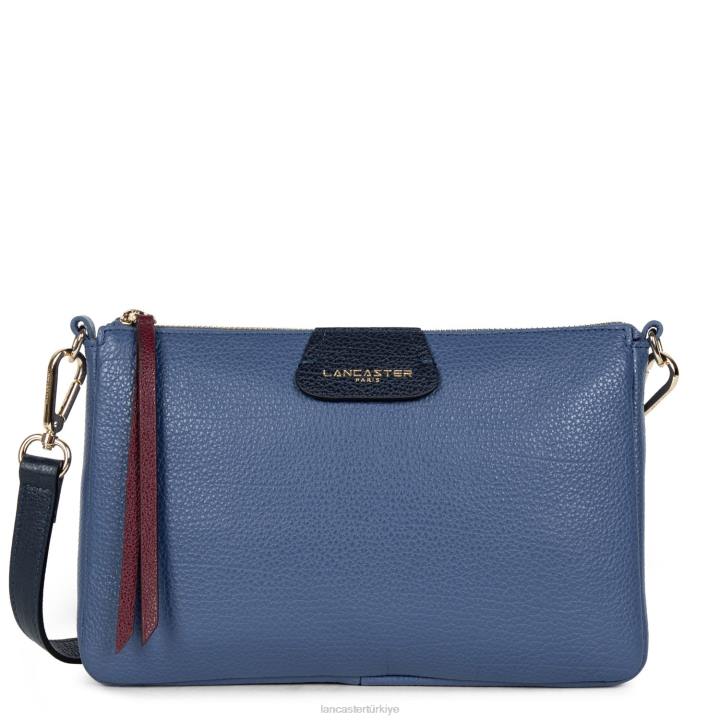 kadınlar m debriyaj dune yeni mavi çoklu Lancaster Paris çanta H0LP961