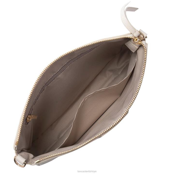 kadınlar m debriyaj kumul ekru Lancaster Paris çanta H0LP960