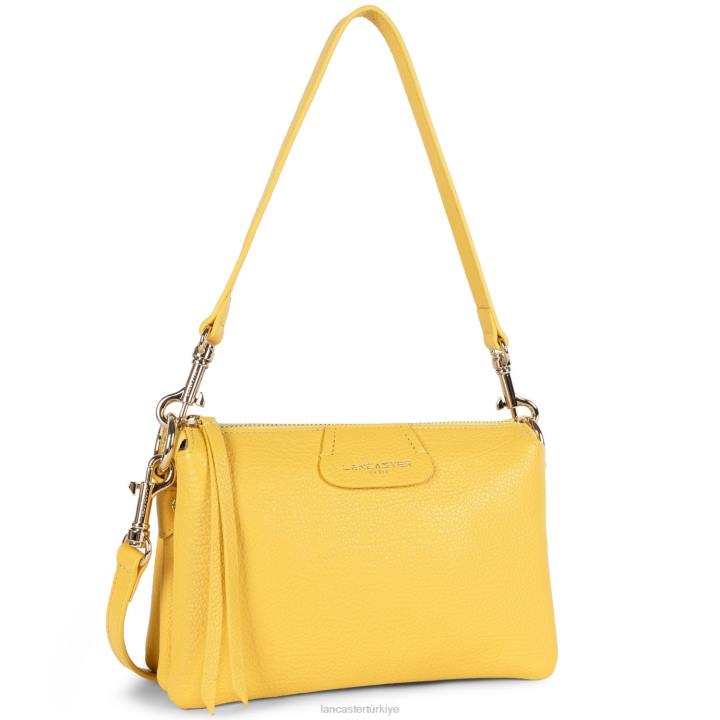 kadınlar m debriyaj kumul sarı Lancaster Paris çanta H0LP981