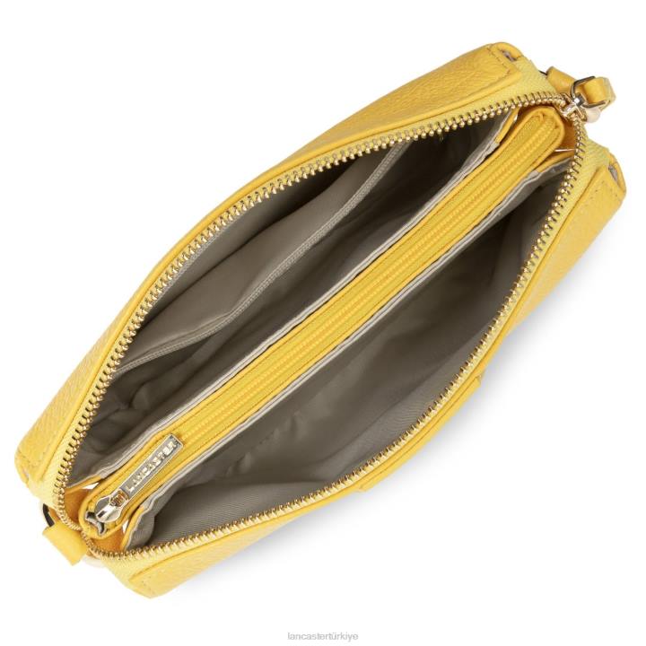 kadınlar m debriyaj kumul sarı Lancaster Paris çanta H0LP981