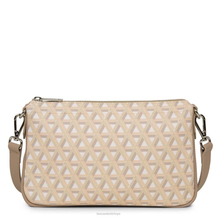 kadınlar m debriyaj simgesi bej Lancaster Paris çanta H0LP1113