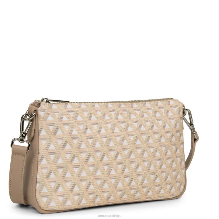 kadınlar m debriyaj simgesi bej Lancaster Paris çanta H0LP1113
