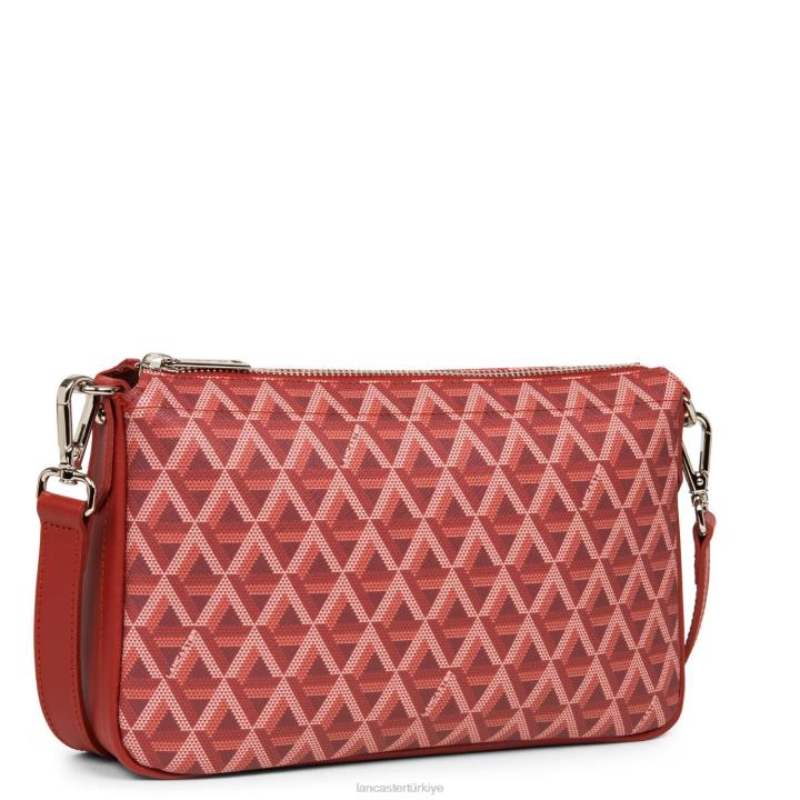 kadınlar m debriyaj simgesi kırmızı Lancaster Paris çanta H0LP1112