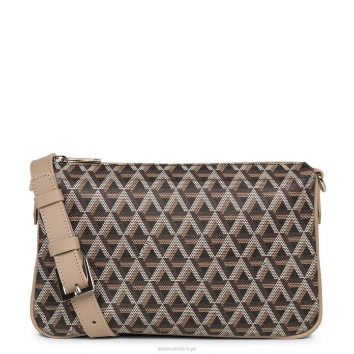 kadınlar m debriyaj simgesi kestane rengi çıplak Lancaster Paris çanta H0LP1114
