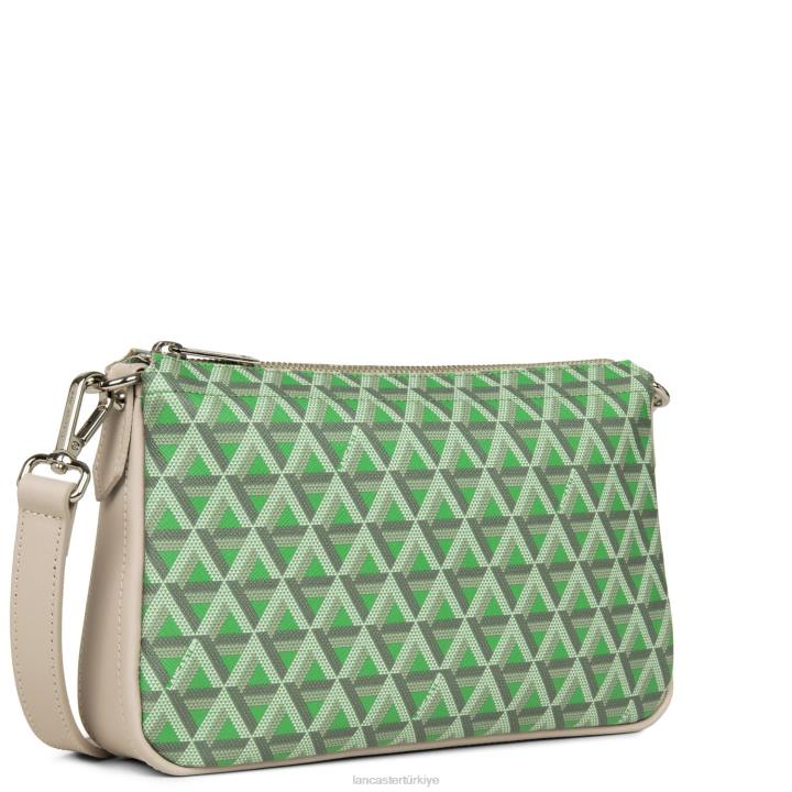 kadınlar m debriyaj simgesi vert kır beji Lancaster Paris çanta H0LP1115