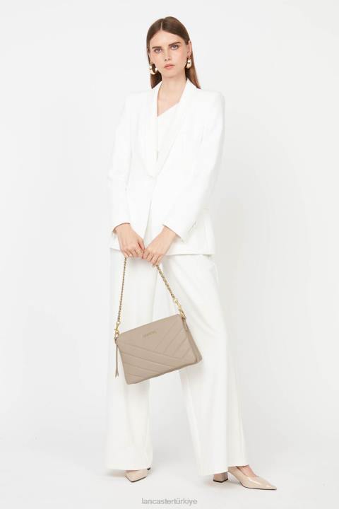 kadınlar m debriyaj yumuşak matelasse galet Lancaster Paris çanta H0LP1232