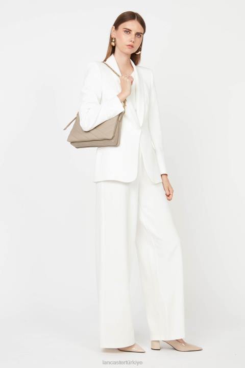 kadınlar m debriyaj yumuşak matelasse galet Lancaster Paris çanta H0LP1232