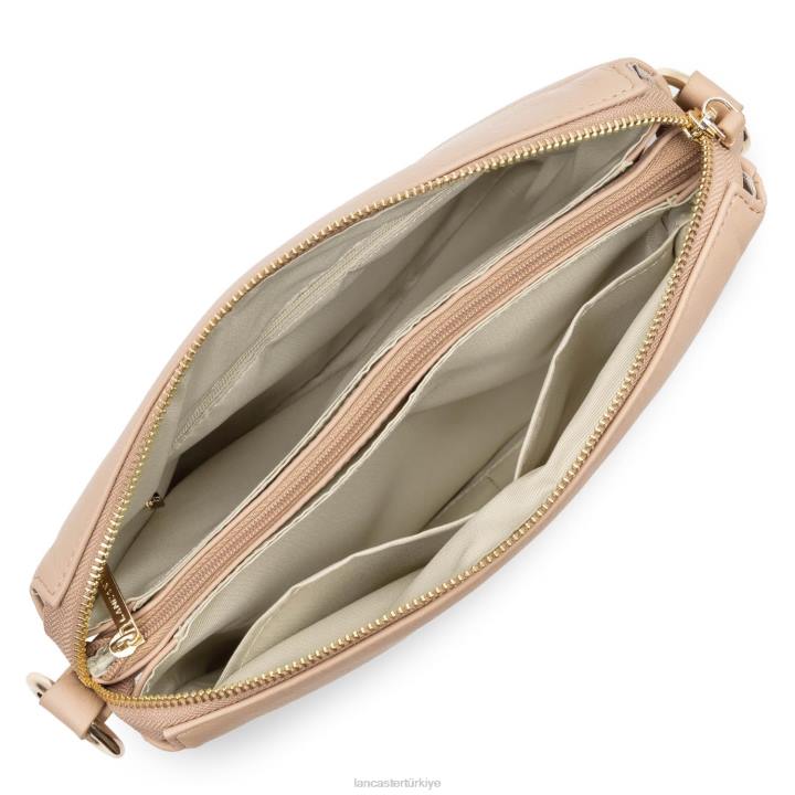 kadınlar m debriyaj yumuşak matelasse pudra Lancaster Paris çanta H0LP1234