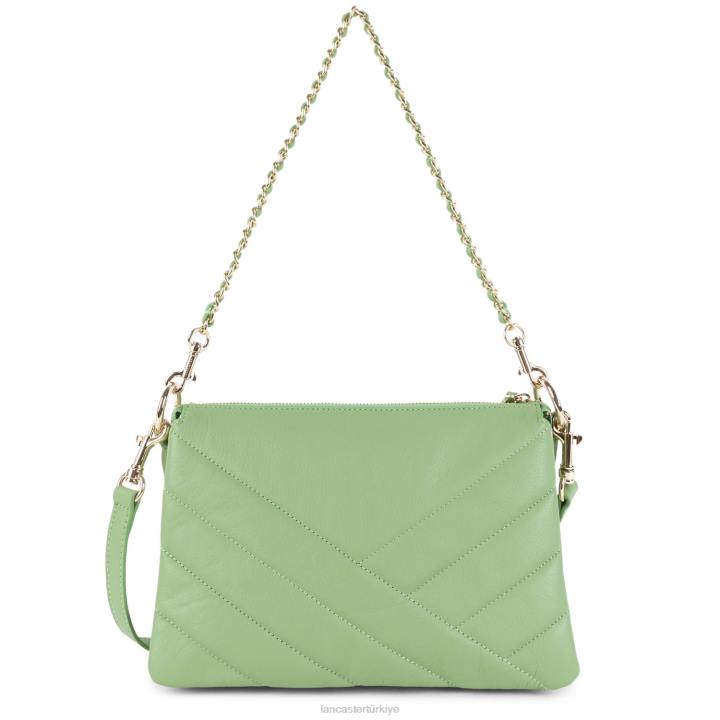 kadınlar m debriyaj yumuşak matelasse yeşim Lancaster Paris çanta H0LP1237