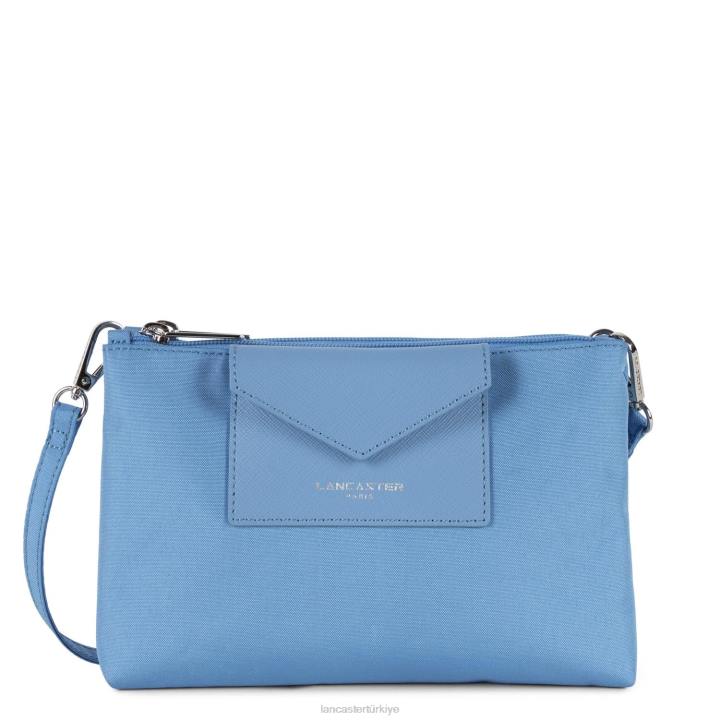 kadınlar m çift kavramalı akıllı kba mavi azur Lancaster Paris çanta H0LP3942