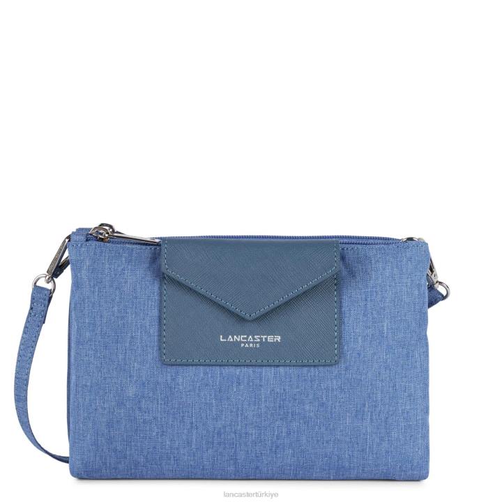 kadınlar m çift kavramalı akıllı kba mavi taş Lancaster Paris çanta H0LP3946