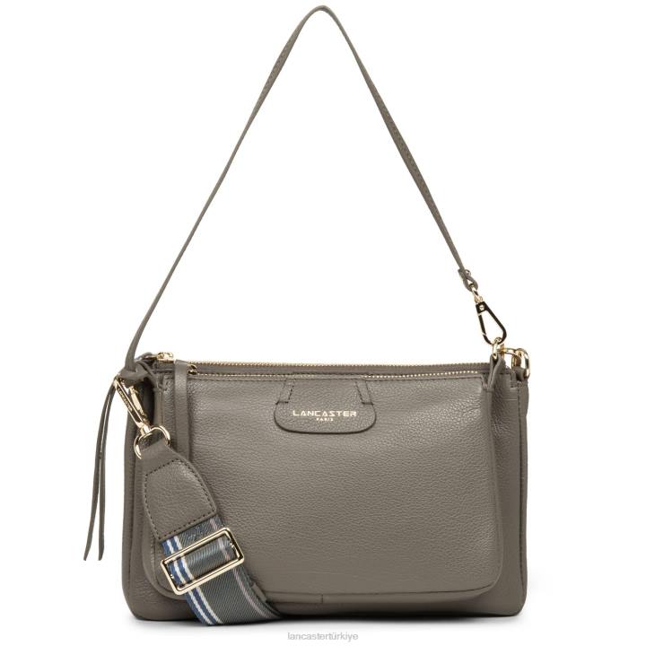kadınlar m çift kavramalı kumul Gris Lancaster Paris çanta H0LP1004