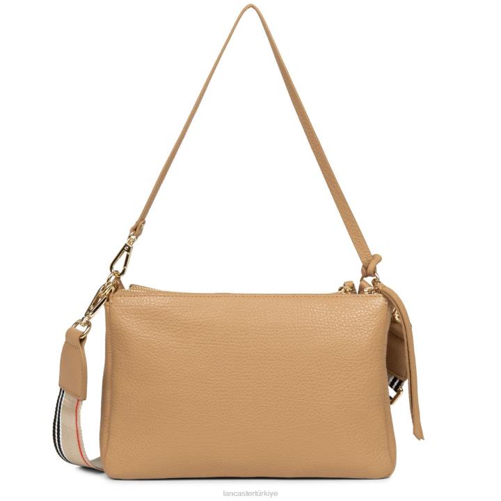 kadınlar m çift kavramalı kumul doğal Lancaster Paris çanta H0LP1006