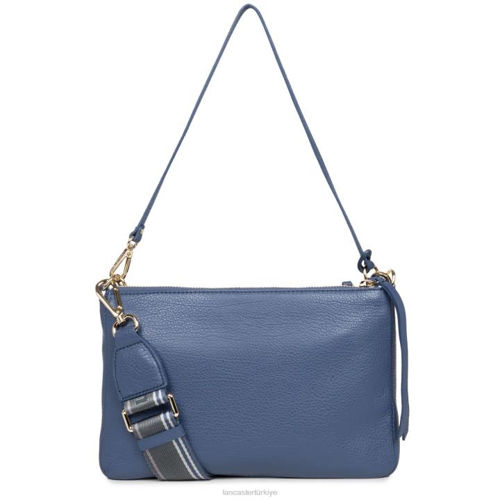 kadınlar m çift kavramalı kumul mavi kot Lancaster Paris çanta H0LP1003