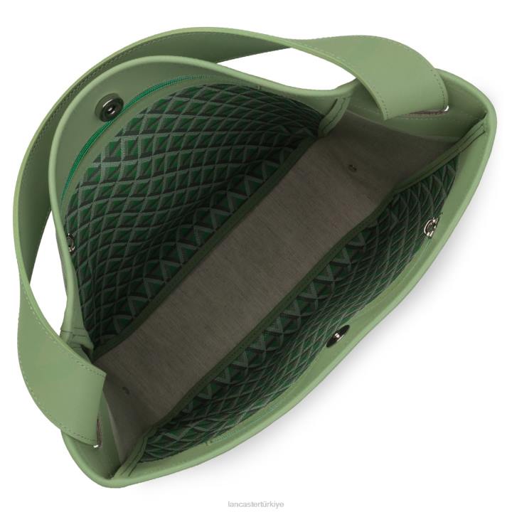 kadınlar büyük kova çanta simgesi dikey Lancaster Paris çanta H0LP4553