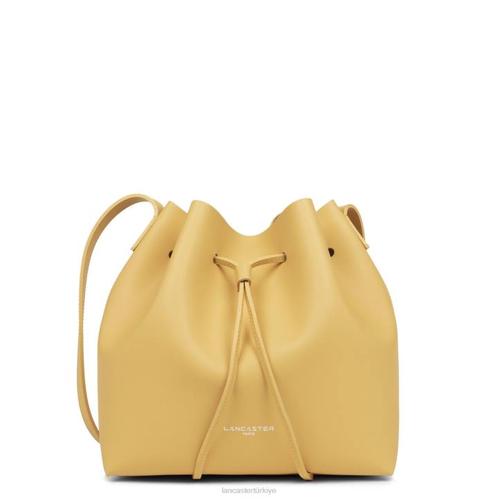 kadınlar büyük kova çantası pur & element city şampanyadaki okre Lancaster Paris çanta H0LP3846