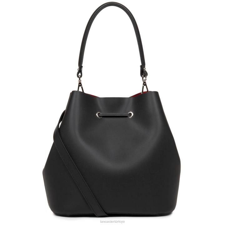 kadınlar büyük kova çantası pur & element city kızıl-koyu Lancaster Paris çanta H0LP3502