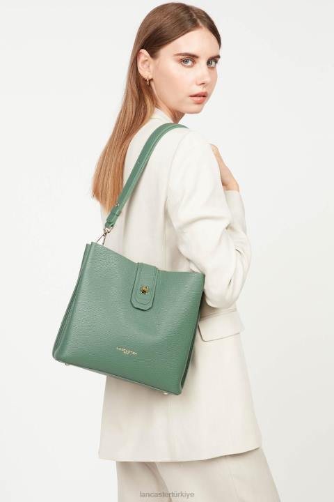 kadınlar küçük kova çantası foulonne çift kişilik dikey ön veya Lancaster Paris çanta H0LP3829