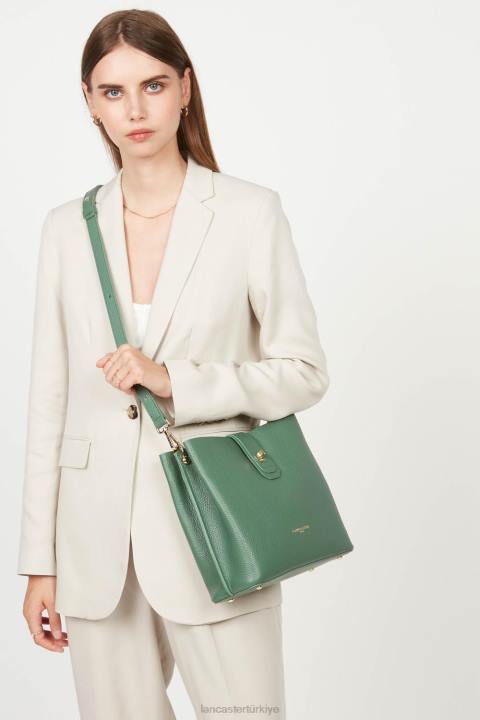 kadınlar küçük kova çantası foulonne çift kişilik dikey ön veya Lancaster Paris çanta H0LP3829