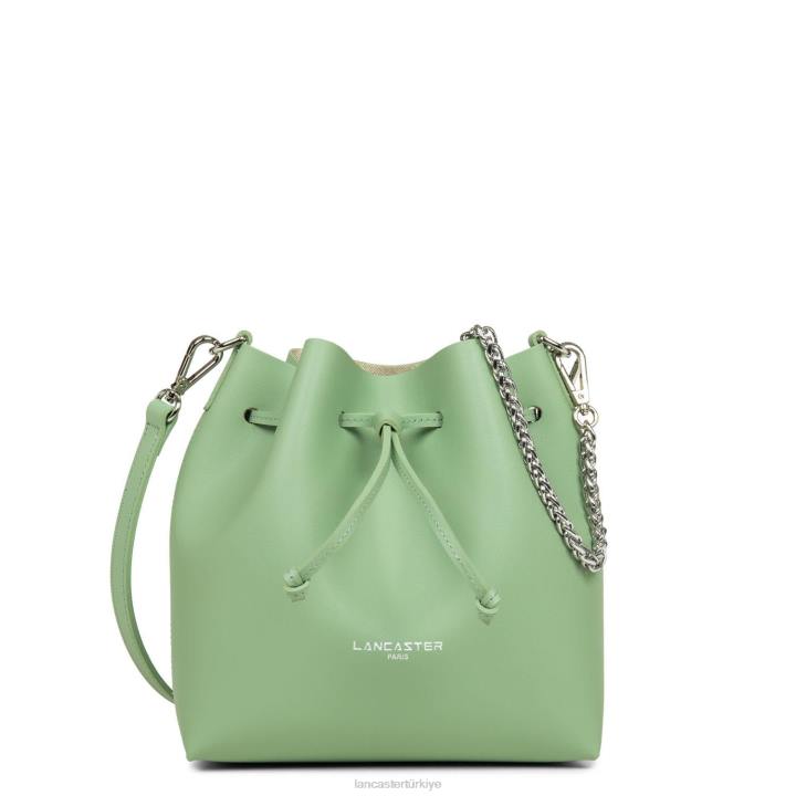 kadınlar küçük kova çantası pur & element city şampanyadaki yeşim Lancaster Paris çanta H0LP521
