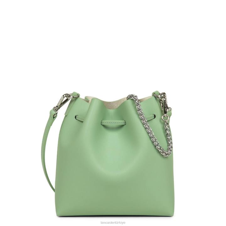 kadınlar küçük kova çantası pur & element city şampanyadaki yeşim Lancaster Paris çanta H0LP521