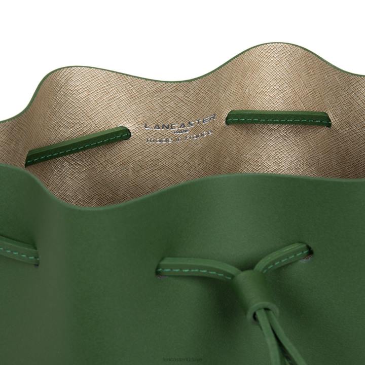 kadınlar küçük kova çantası pur & element city vert şampanya pini Lancaster Paris çanta H0LP523