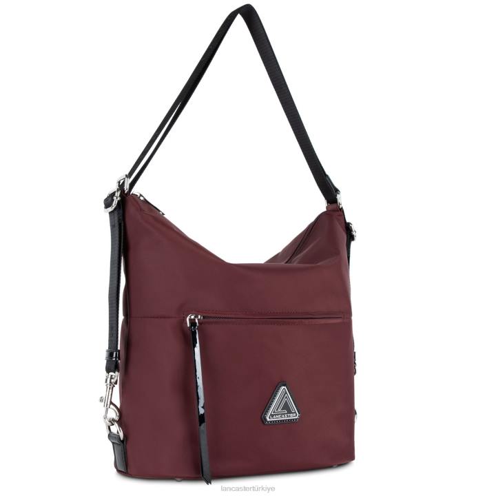 kadınlar kova çanta basic verni yeni bordo Lancaster Paris çanta H0LP3408