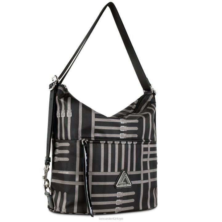 kadınlar kova çanta basic verni yeni noir-taupe Lancaster Paris çanta H0LP3407