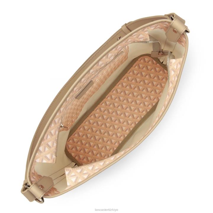 kadınlar kova çanta ikon it bej Lancaster Paris çanta H0LP4538