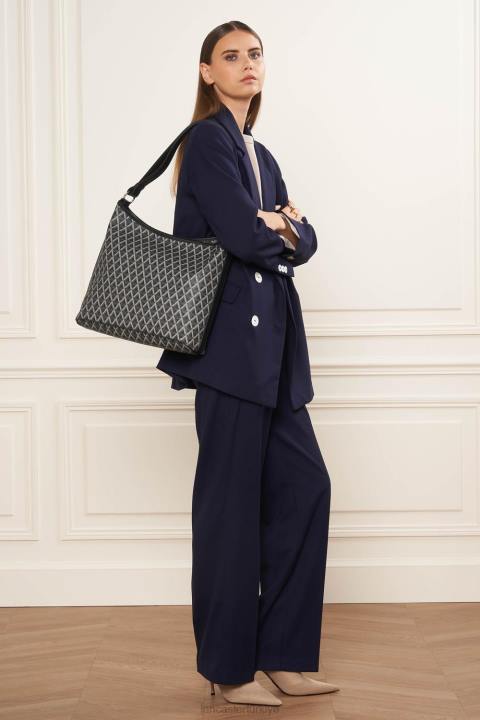 kadınlar kova çanta ikon it kara Lancaster Paris çanta H0LP4540