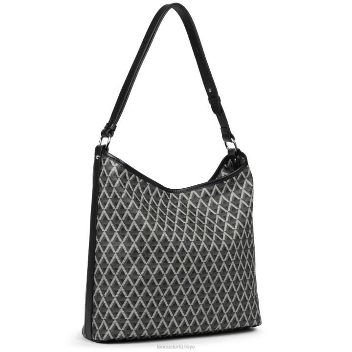 kadınlar kova çanta ikon it kara Lancaster Paris çanta H0LP4540