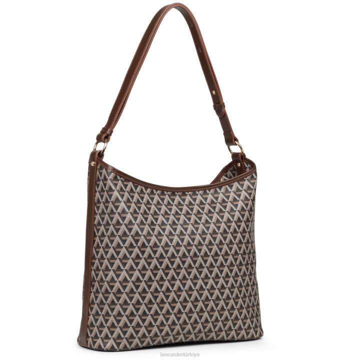 kadınlar kova çanta ikon it kestane rengi Lancaster Paris çanta H0LP4536