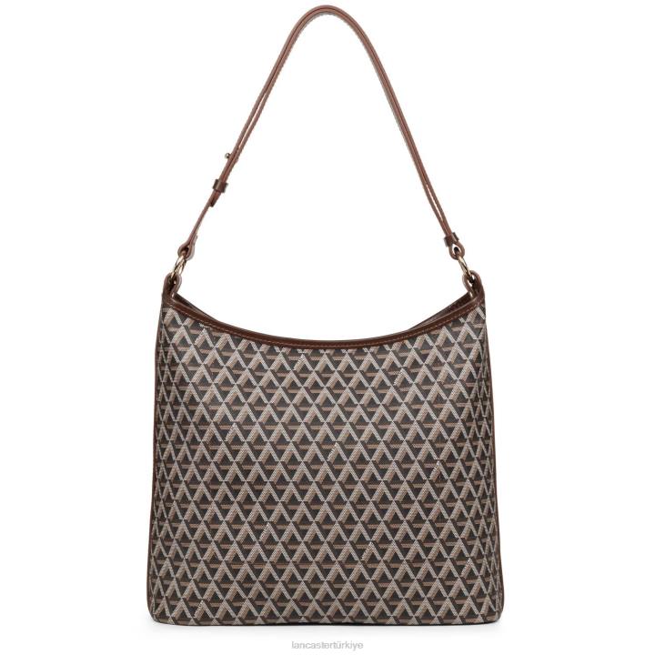 kadınlar kova çanta ikon it kestane rengi Lancaster Paris çanta H0LP4536