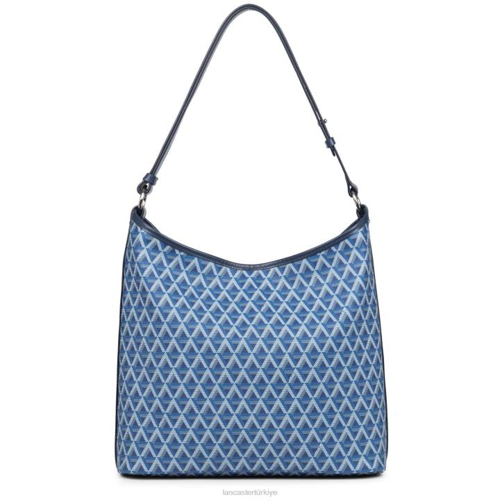 kadınlar kova çanta ikon it mavi Lancaster Paris çanta H0LP4539