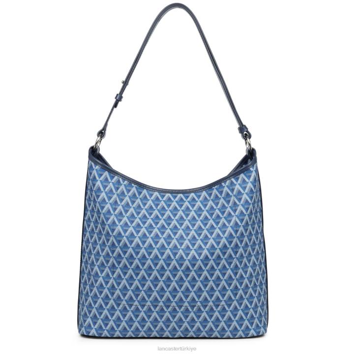 kadınlar kova çanta ikon it mavi Lancaster Paris çanta H0LP4539