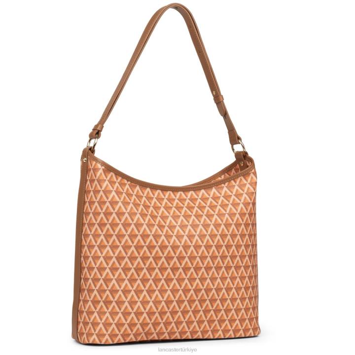 kadınlar kova çanta ikon it turuncu Lancaster Paris çanta H0LP4537