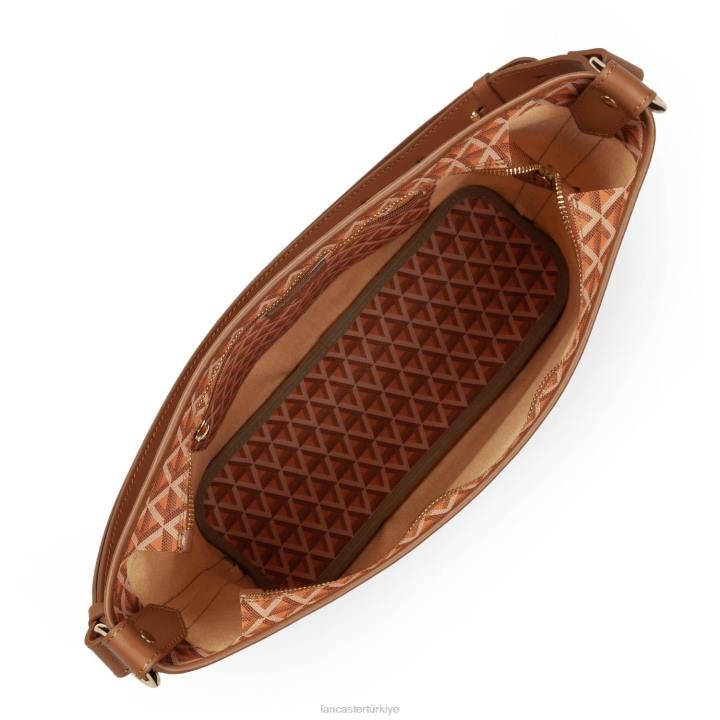 kadınlar kova çanta ikon it turuncu Lancaster Paris çanta H0LP4537