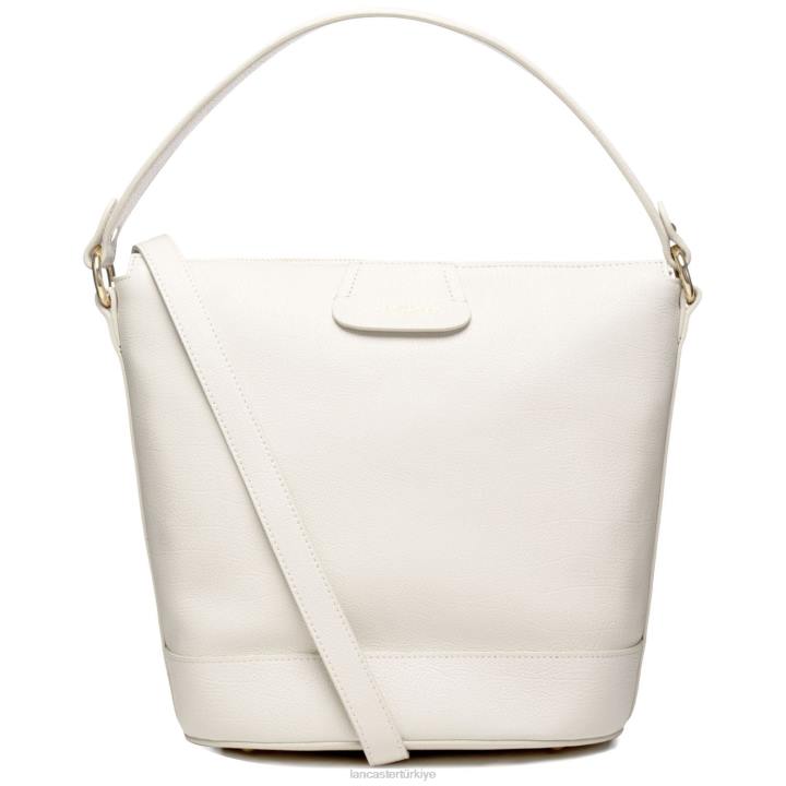 kadınlar kova çanta kumul çalışması ekru Lancaster Paris çanta H0LP3904