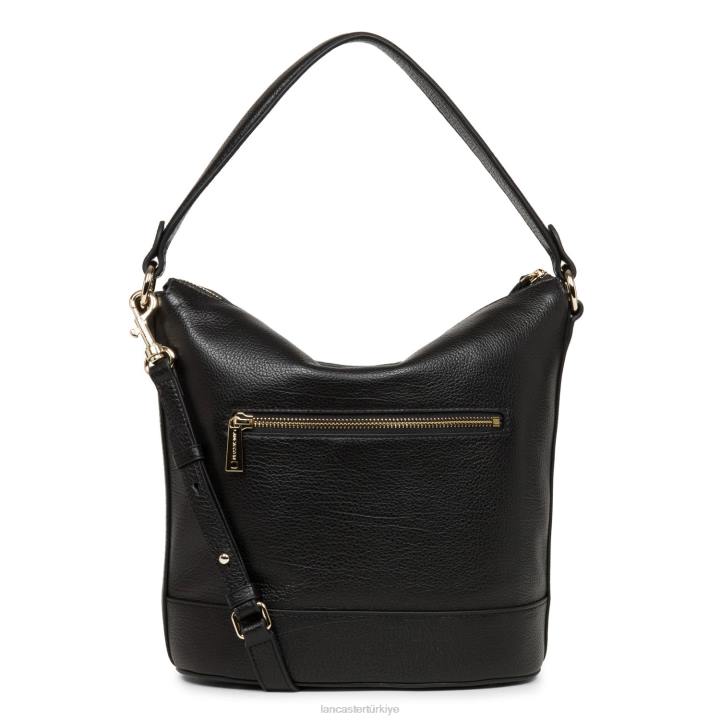 kadınlar kova çanta kumul çalışması kara Lancaster Paris çanta H0LP3906