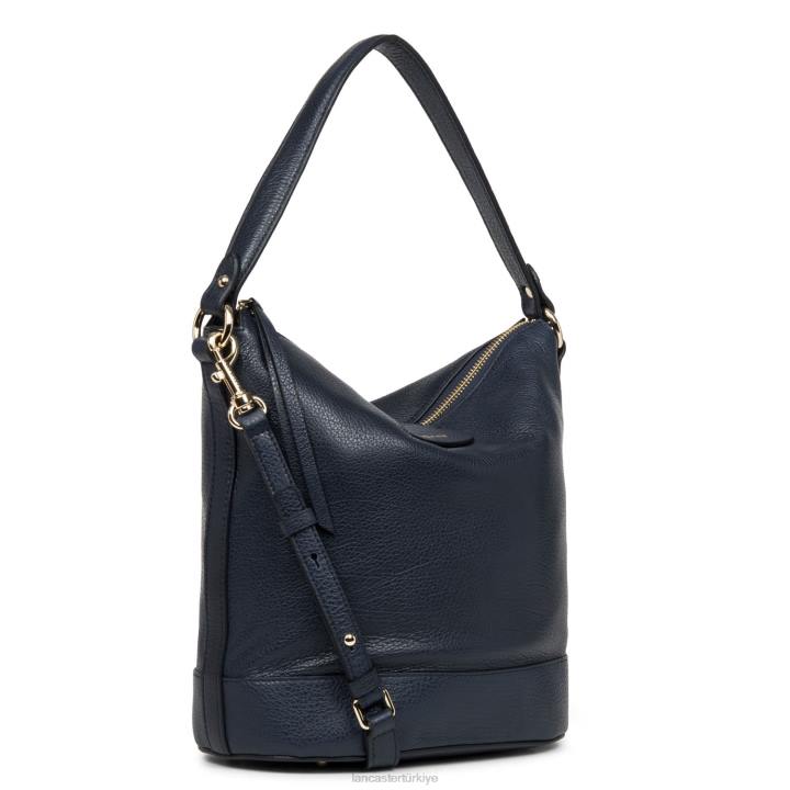 kadınlar kova çanta kumul çalışması mavi fonce Lancaster Paris çanta H0LP3901